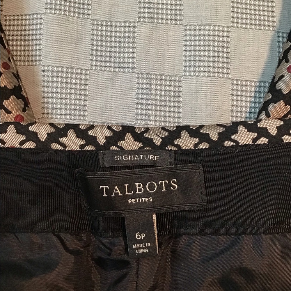 Talbots Signature Ankle Dress Pants Size 6P Lined - Picture 5 of 8